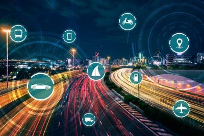 Smart Transport Technology Concept for Future Car Traffic – Free Download