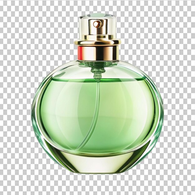 Green Perfume Bottle on Transparent Background – Free Stock Photo, Download Free