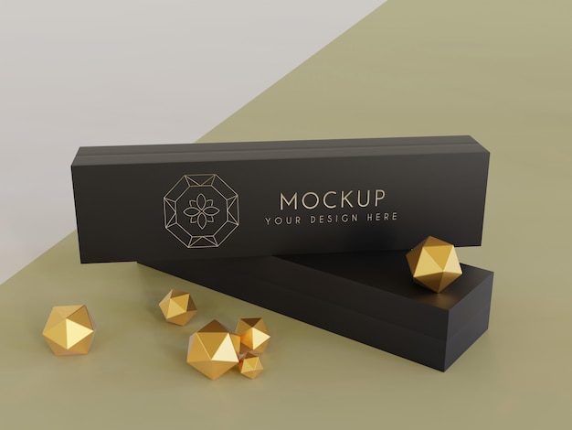 Jewelry Packaging Display Mockup – Free Download