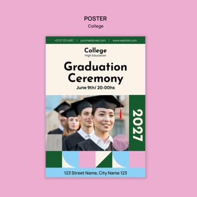 College Template Design – Free Download