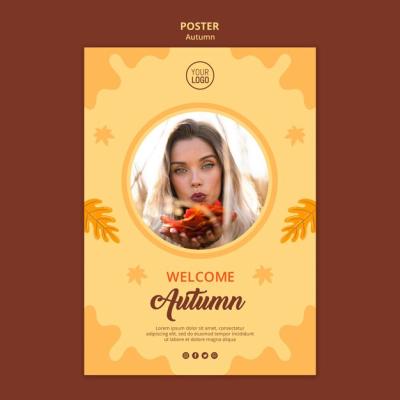Autumn Ad Poster Template – Free Download