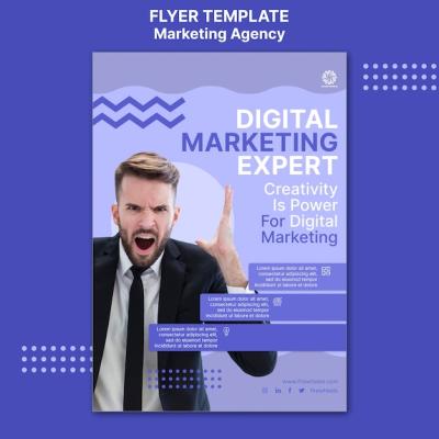 Marketing Agency Template Design – Free Download