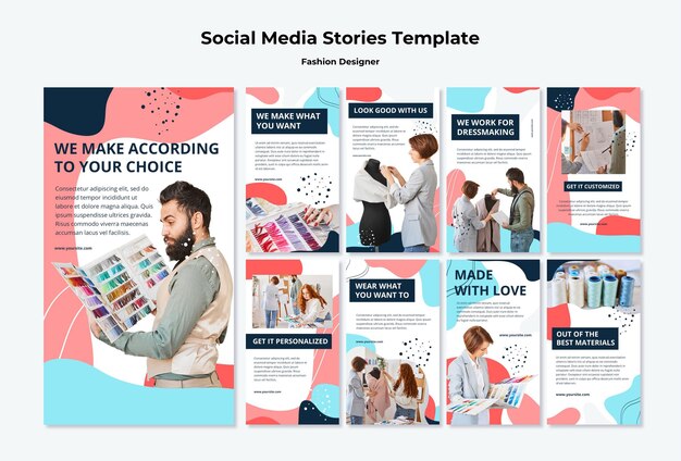 Fashion Designer Social Media Stories – Free Download
