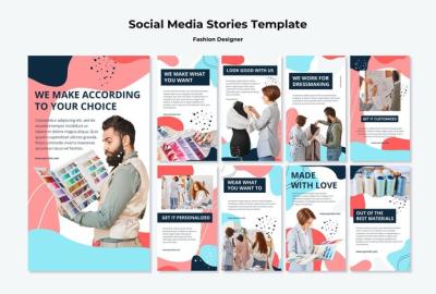 Fashion Designer Social Media Stories – Free Download