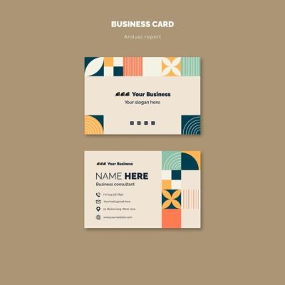 Annual Report Template Design – Free Download