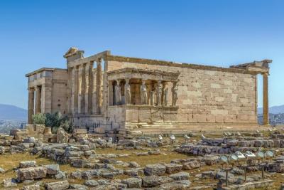 Old Ruins of a Building Against a Clear Sky – Free Stock Photo, Download for Free