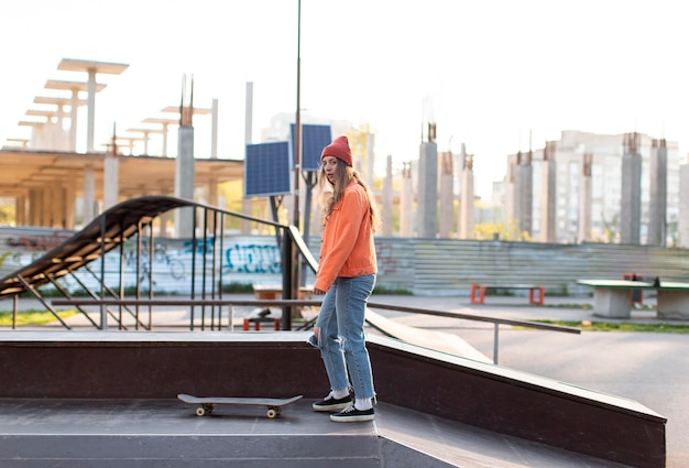 Young Girl Skating Outdoors – Free Stock Photo, Download for Free