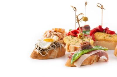 Assortment of Spanish Pintxos – Free Stock Photo for Download