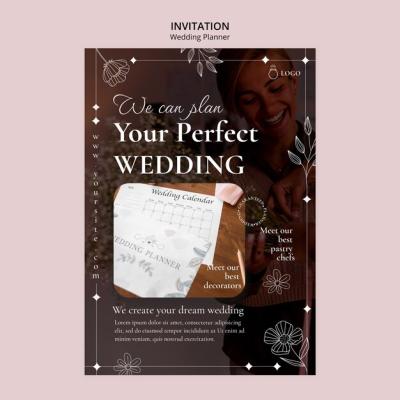 Wedding Planner Invitation Template – Free Download