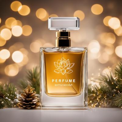Minimal Style Perfume Bottle PSD Mockup – Download Free Stock Photo