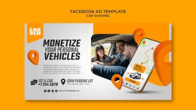 Car Sharing Template Design – Free Download