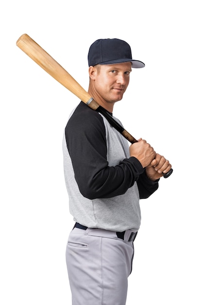 Baseball Player Isolated – Free Stock Photo for Download