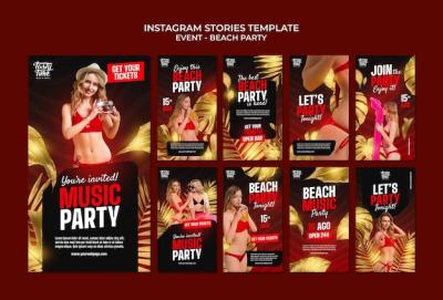 Music Event Template Design â Free Download