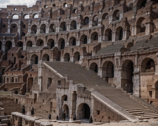 The Inside of the Roman Amphitheater – Free Stock Photo, Download for Free