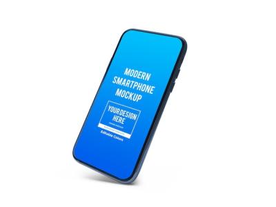 Realistic Modern Smartphone Mockup Template Isolated – Free Download