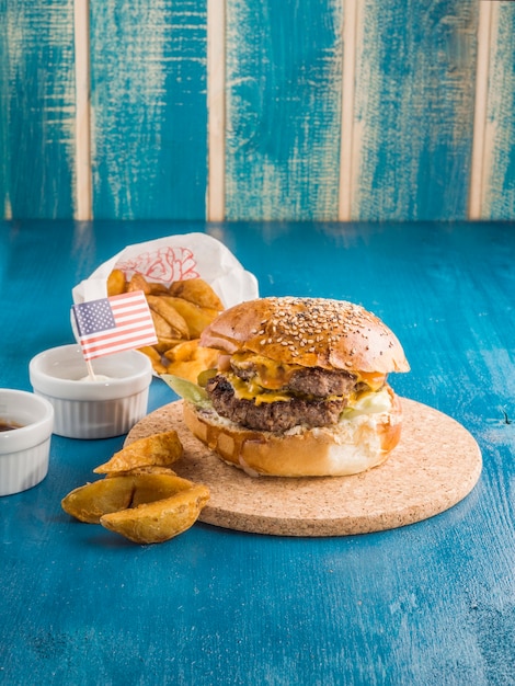 American Hamburger – Free Download, Download Free Stock Photo