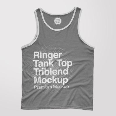 Ringer Tank Top Triblend Mockup – Free Stock Photo, Download for Free