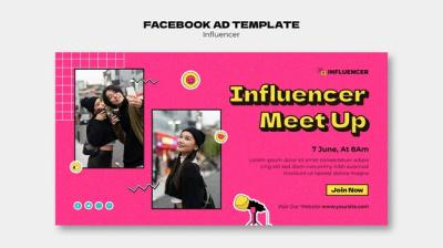 Influencer Design Template – Download Free Stock Photo