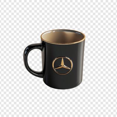 Coffee Mug Featuring Mercedes Logo – Free Download