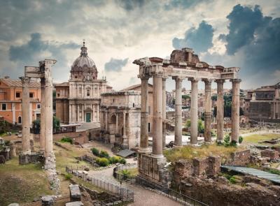 Roman Forum in Bad Weather – Free Stock Photo for Download