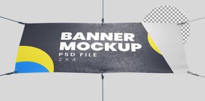 Banner PSD Mockup – Free Download