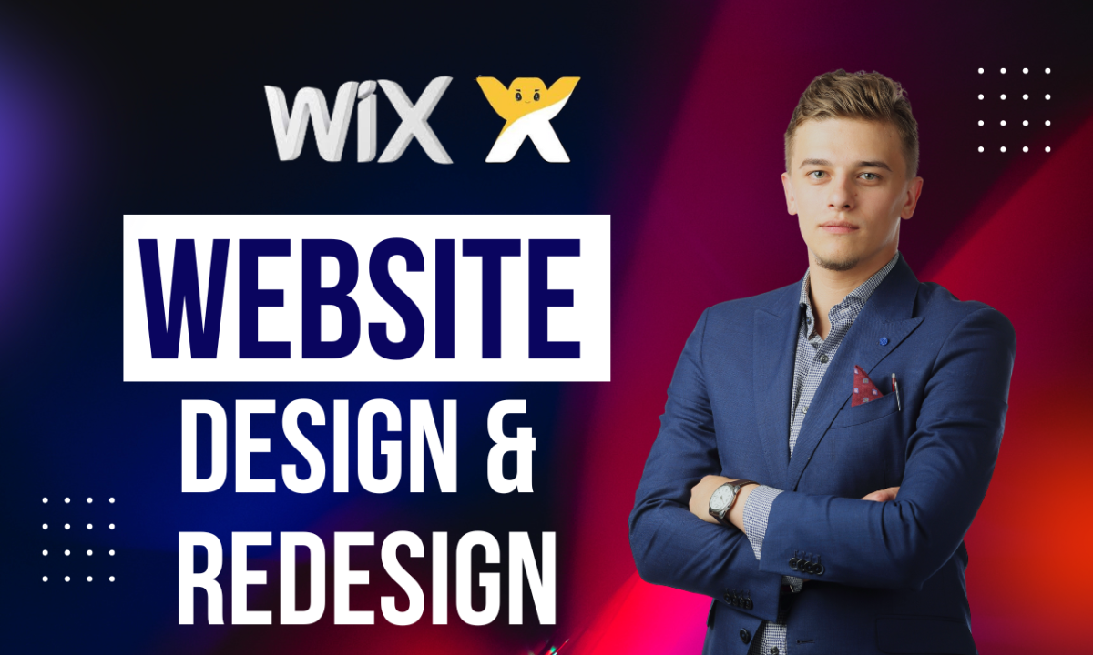 I will Create Wix website design, redesign Wix website