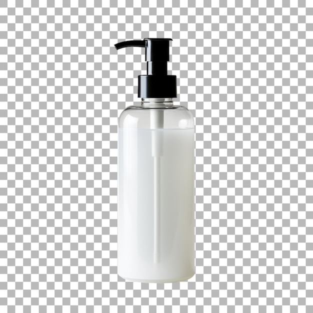 Pump Bottle Packaging on Transparent Background – Free Download