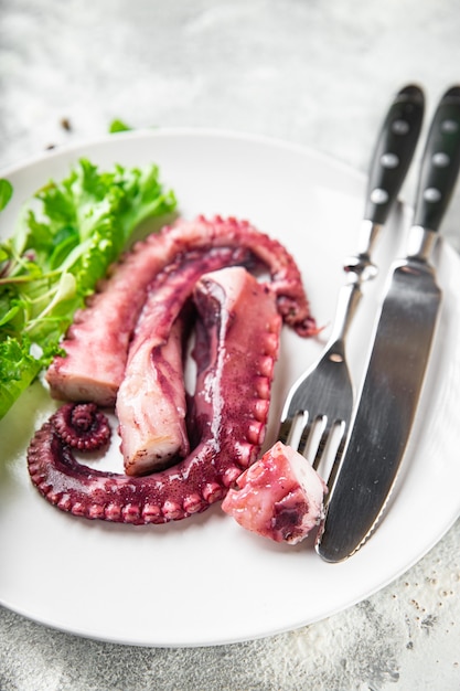 Octopus: Fresh Seafood Snack Ready to Eat – Free Stock Photo for Download