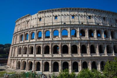 Colosseum Details: Flavian Amphitheatre in Rome – Free Stock Photo for Download