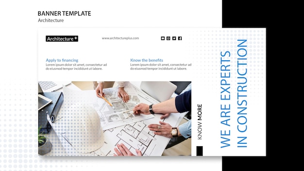 Architecture Concept Banner Template – Free Download