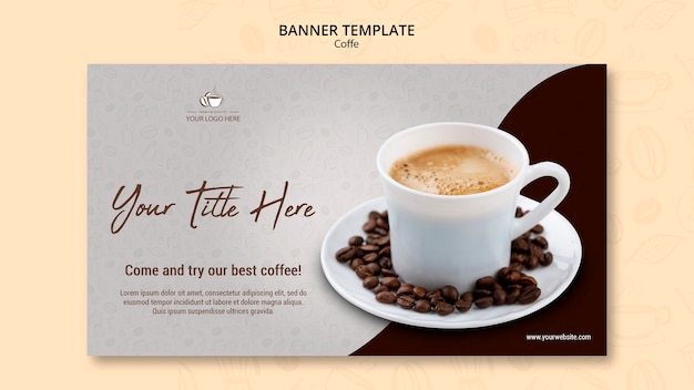 Coffee Concept Banner Design – Free Download