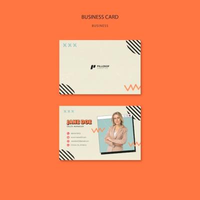 Retro Business Template Design – Free Download