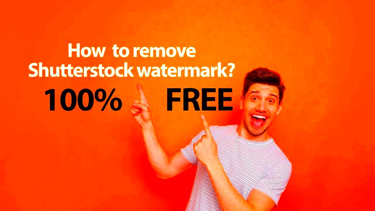 Remove Shutterstock logo from vector images use them for free A Easy 