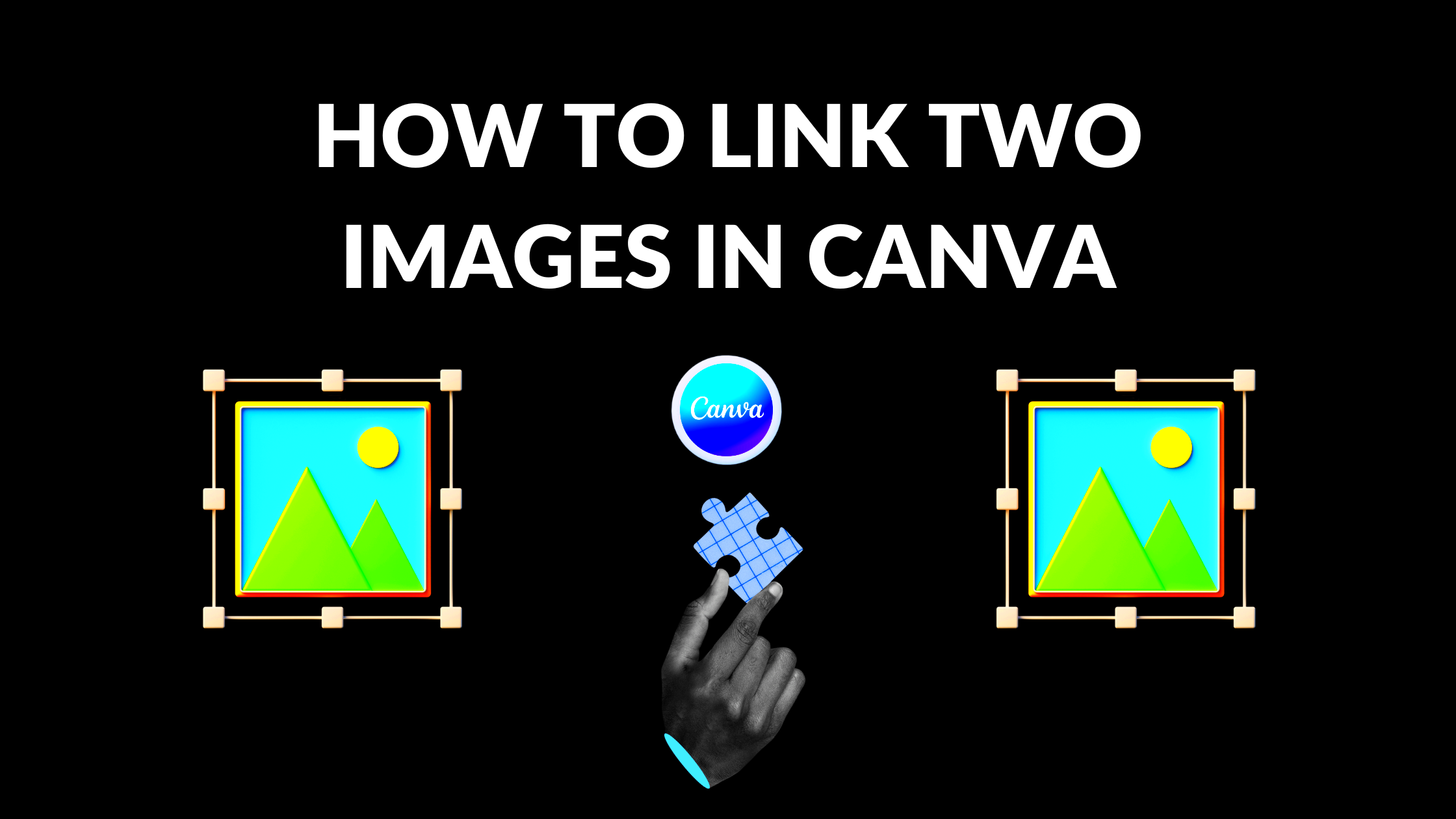 How to Link Two Images in Canva Canva Templates