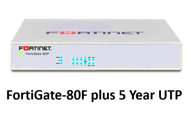 Fortinet FortiGate80F Hardware plus 24x7 FortiCare and FortiGuard 