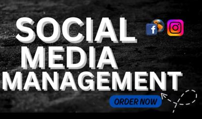 Manage your social media account and ceeate content for your brand growth