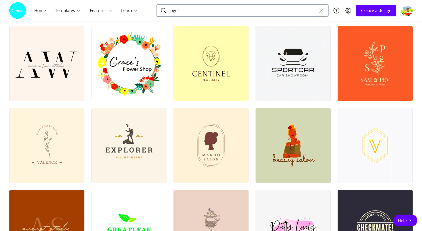 Create a Logo for Free with Canva