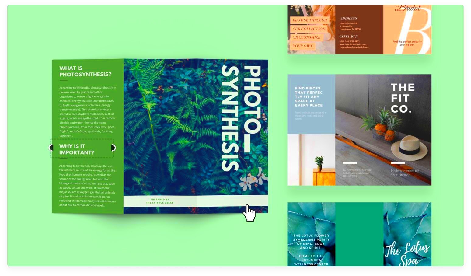 Online Brochure Maker Create a Brochure for Free Canva