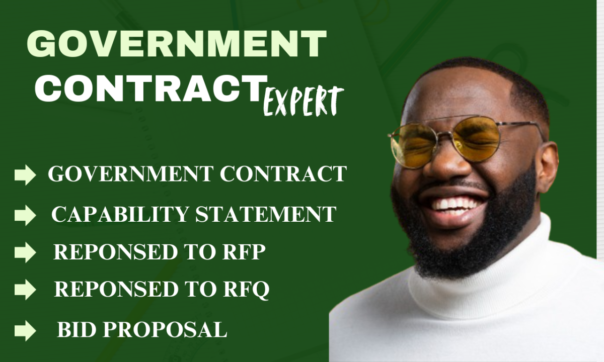 Write Government Contract Bid Proposal Capability Statement