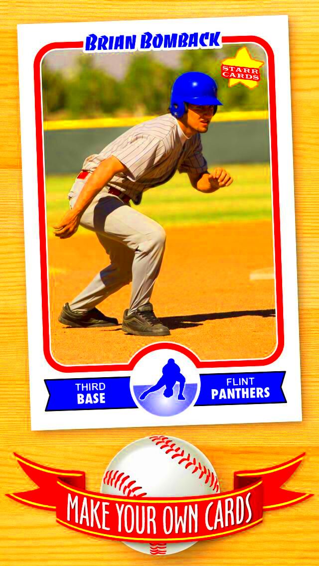 Baseball Card Template Canva