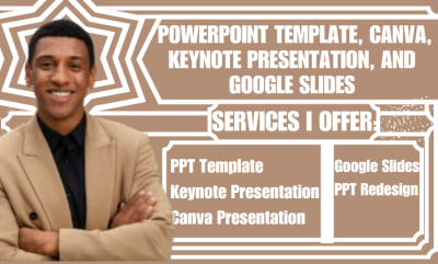 I Will Create and Redesign PowerPoint Templates, Keynote Presentations, and Google Slides