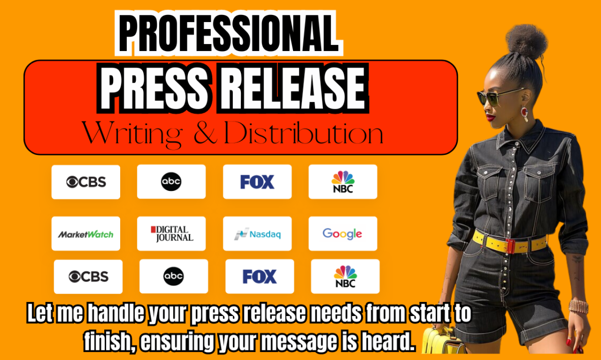 I Will Write, Distribute, and Promote Your Press Release for Maximum PR Exposure