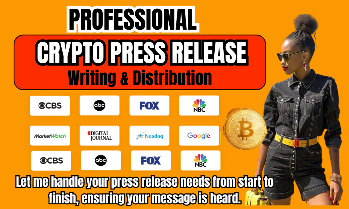 I Will Do Crypto Press Release Distribution and Submission