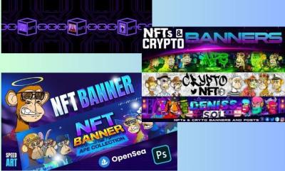 I Will Design YouTube, Twitch, OpenSea, Twitter, Crypto, Gaming, NFT Banners
