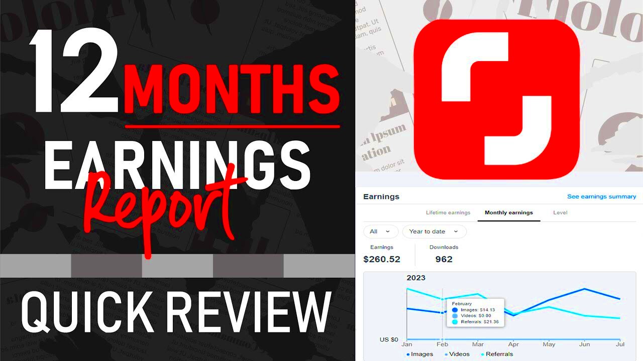 Shutterstock Earnings Guide with pro designer Contributor Earnings 12 