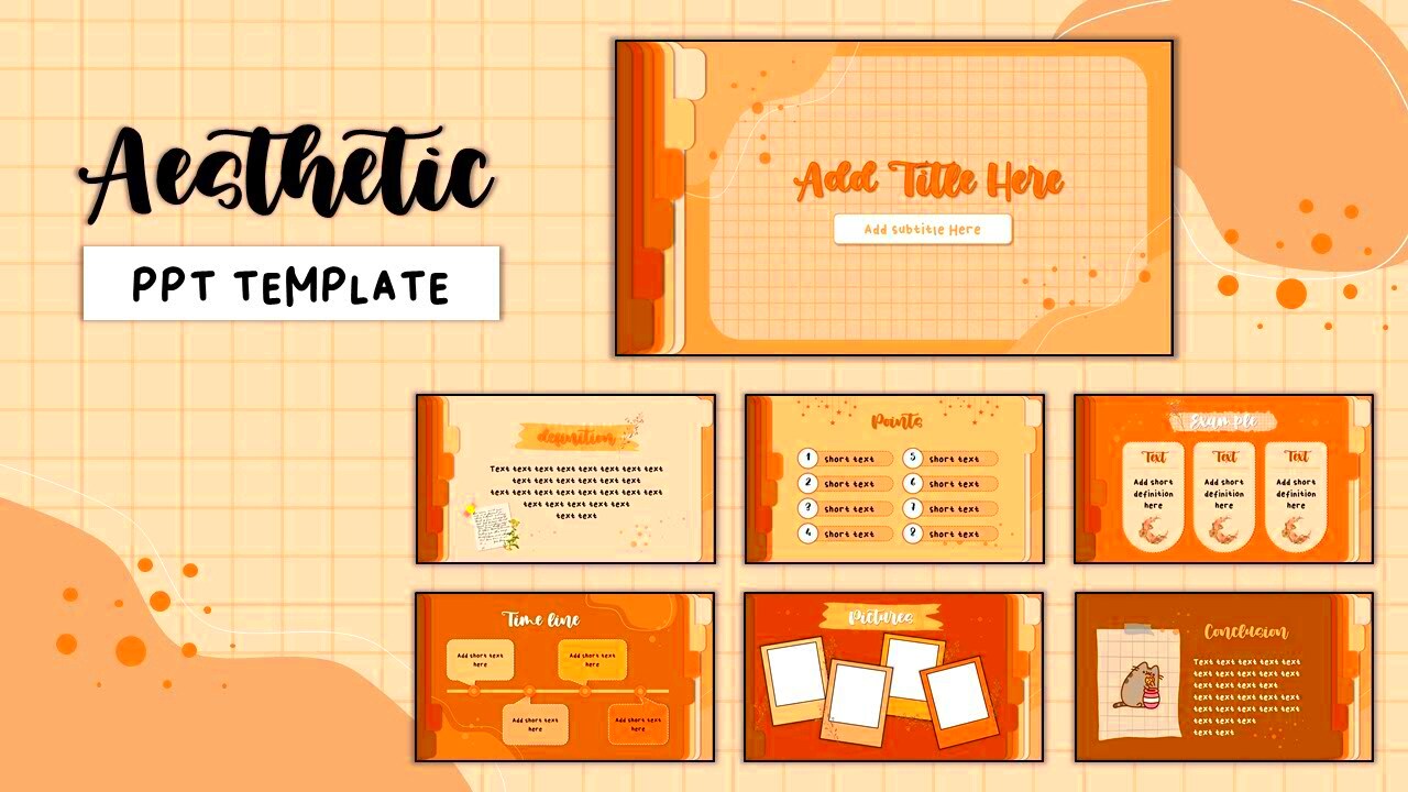 Aesthetic PPT 6 Animated Slide Easy Simple FREE TEMPLATE YouTube