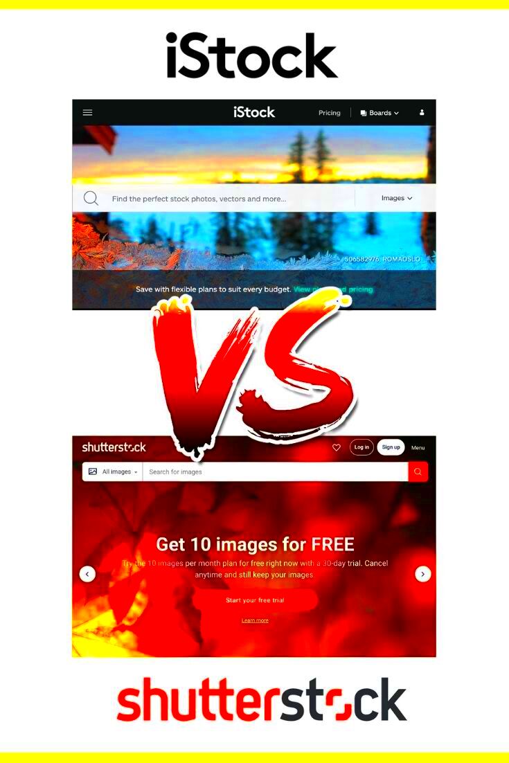 Best Stock Photos iStock vs Shutterstock