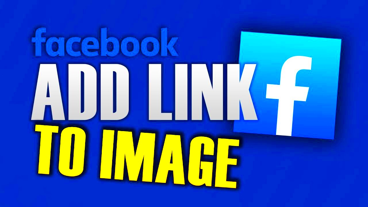 HOW TO ADD LINK TO FACEBOOK IMAGE  YouTube