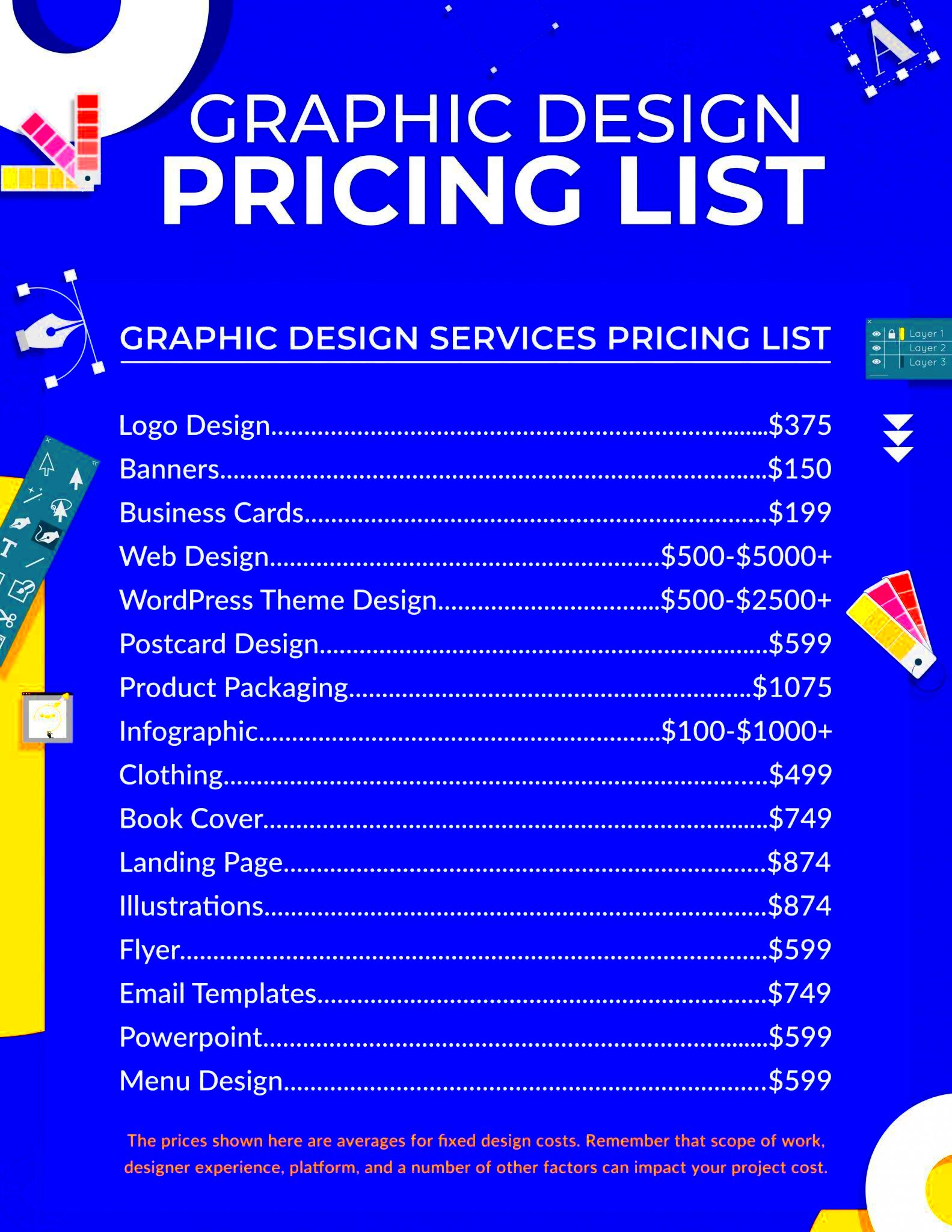 Graphic Design Price List Template Ad Odoo Makes It Easy To Design 