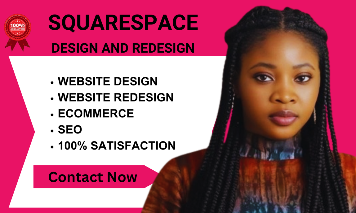 Squarespace Website Redesign & Design Services